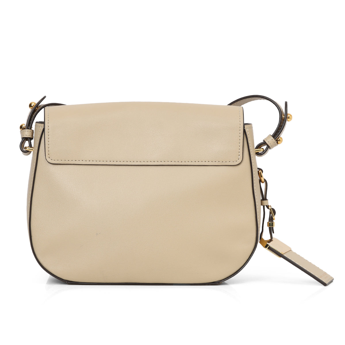 Rider Nude Leather Crossbody Bag