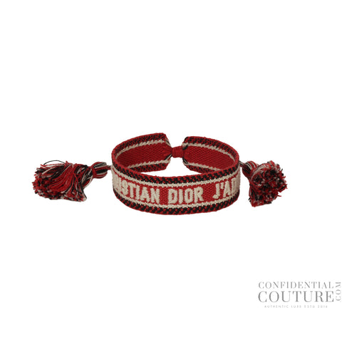 J'adior Woven Band - Red
