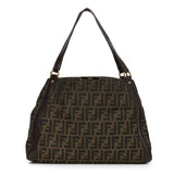 Tobacco Zucca Brown Canvas Chef Shoppers Tote Bag