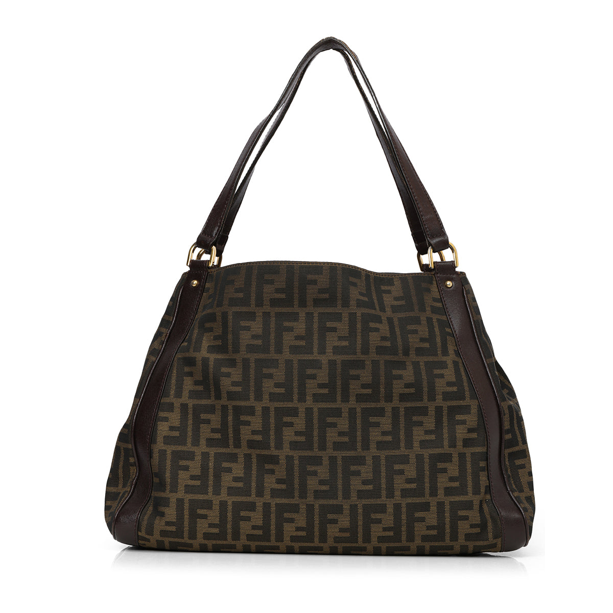 Tobacco Zucca Brown Canvas Chef Shoppers Tote Bag