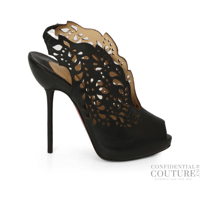 Black Leather Markesling 120 Pumps EU 36 | UK 3 | US 6