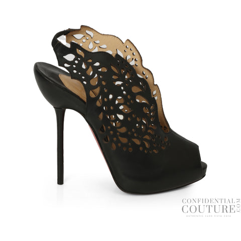 Black Leather Markesling 120 Pumps EU 36 | UK 3 | US 6