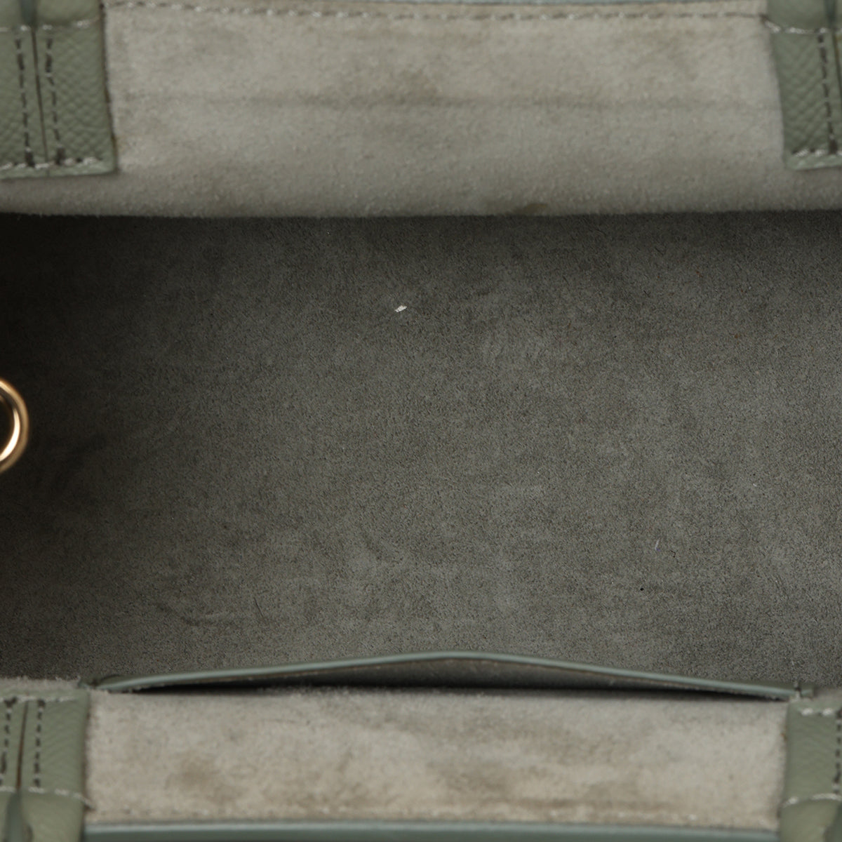 18 Buckle Seafoam Epsom Leather Handbag