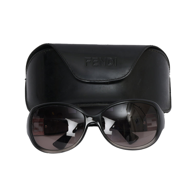 Pre loved Gucci Bronze Metal Frame Gradient Tint Crystal GG Sunglasses-2820