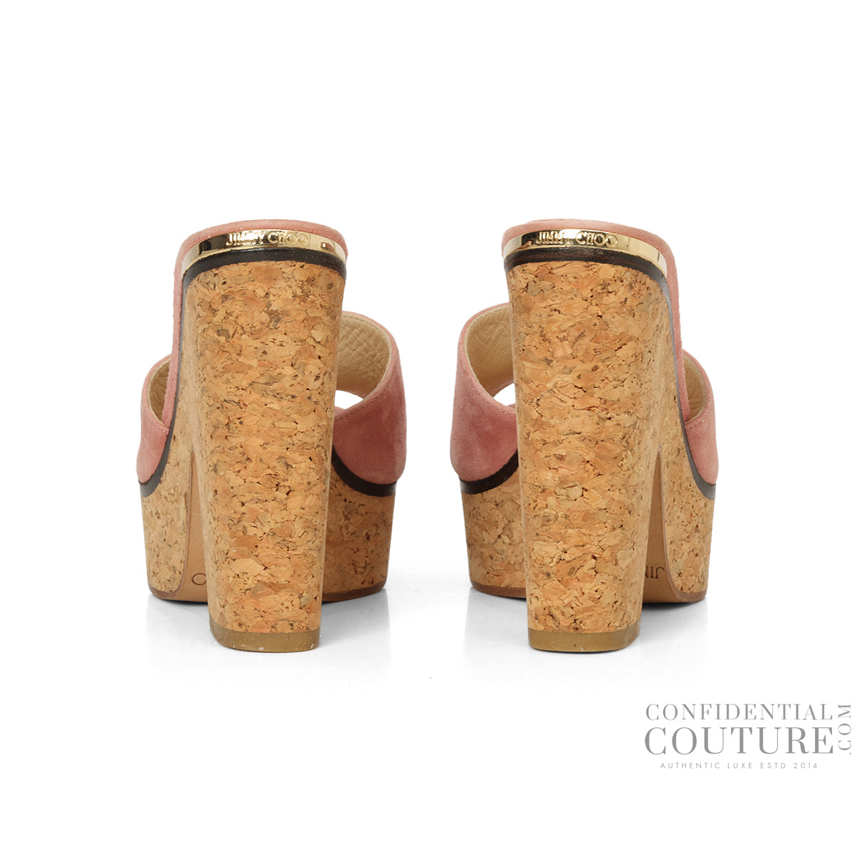 Deedee Pink Suede wedge sandals EU 35.5 | UK 2.5 | US 5.5