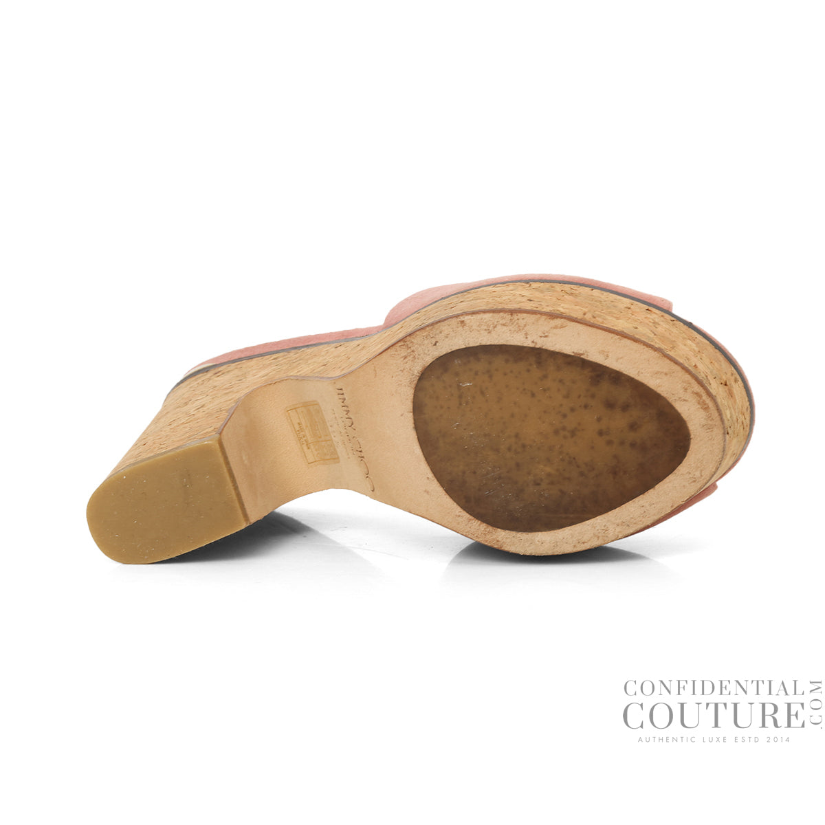 Deedee Pink Suede wedge sandals EU 35.5 | UK 2.5 | US 5.5