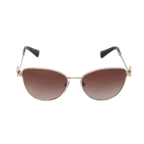 Cat eye Gold / Brown Gradient Sunglasses