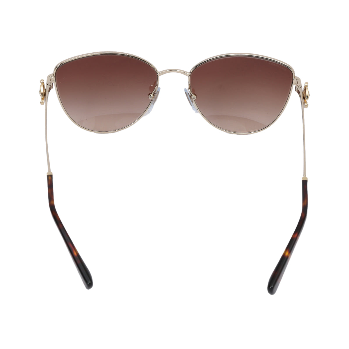 Cat eye Gold / Brown Gradient Sunglasses