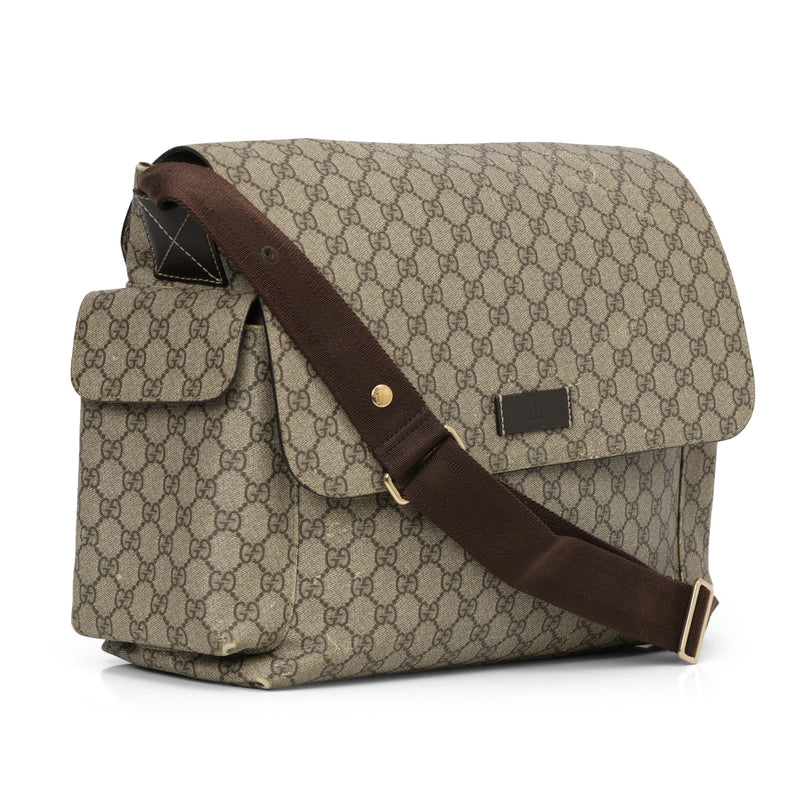Women gucci ophidia printed coated canvas diaper bag price