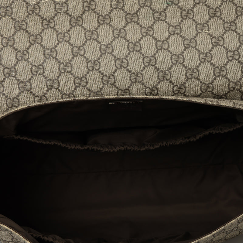 Women gucci ophidia printed coated canvas diaper bag price
