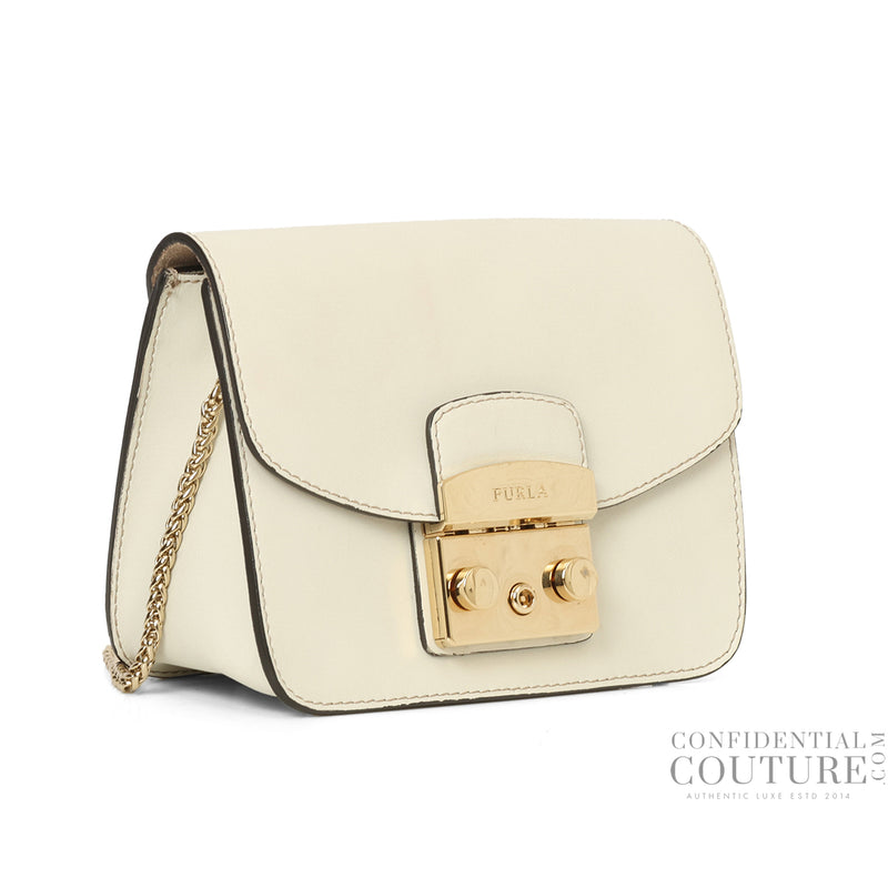 Furla metropolis mini white crossbody bag price