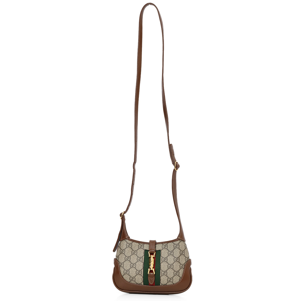 Brown/Beige Canvas 1961 Mini Bag