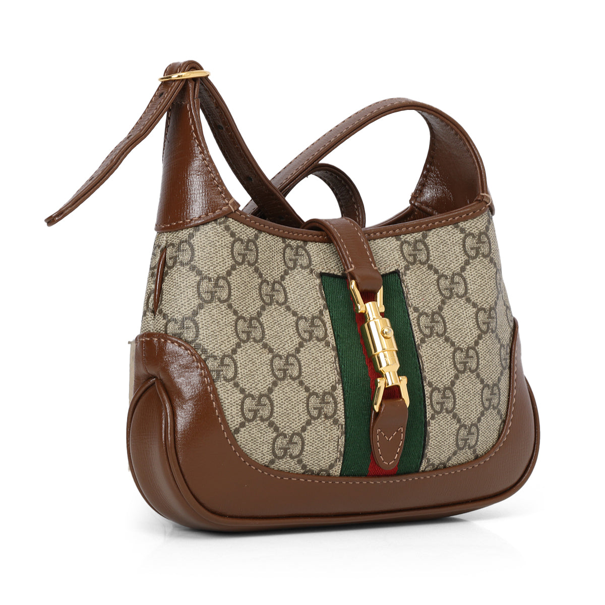 Brown/Beige Canvas 1961 Mini Bag