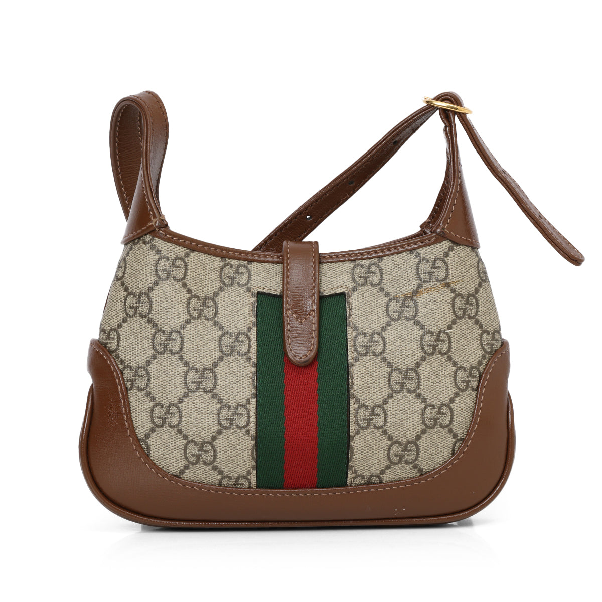 Brown/Beige Canvas 1961 Mini Bag