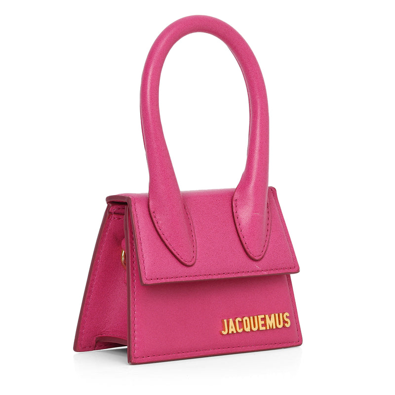 Women jacquemus fuchsia le chiquito mini bag price