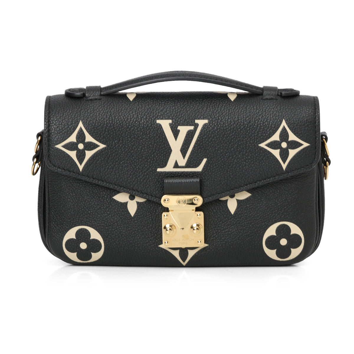 Noir/Beige Pochette Métis East West Bag