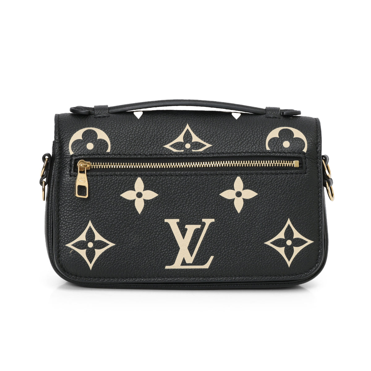 Noir/Beige Pochette Métis East West Bag