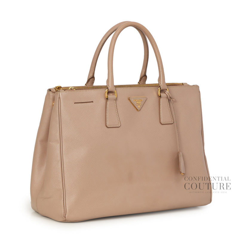 Cammeo Galleria Large Saffiano Leather Bag