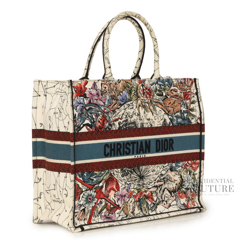 Zodiac / D-Constellation Multi-Colour Large Book Tote