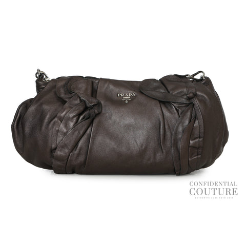 Nappa Leather Shoulder Bag Vintage