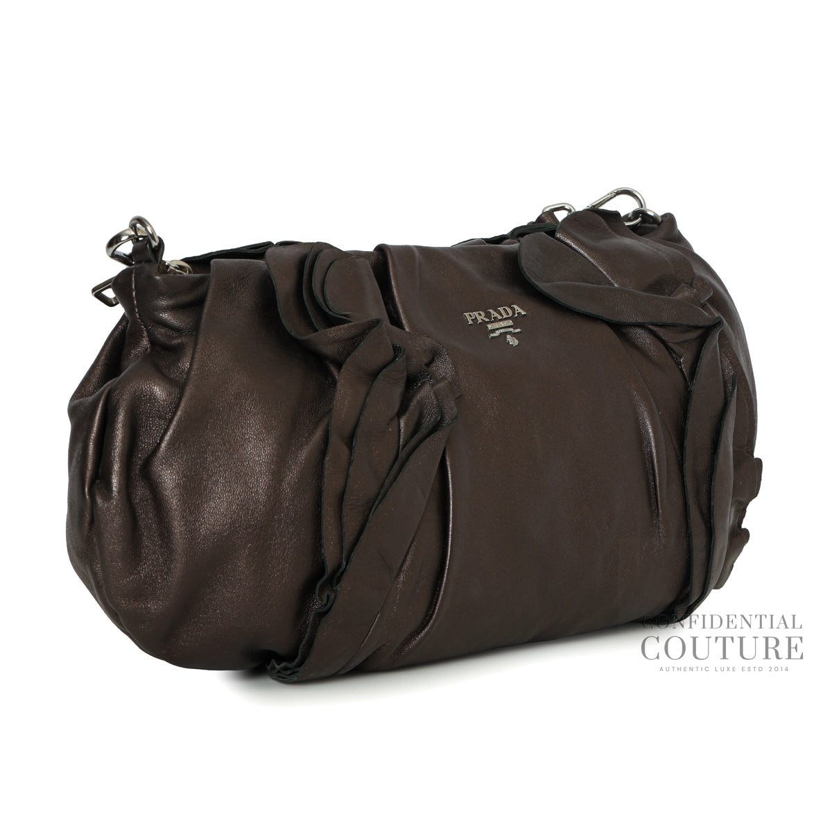 Nappa Leather Shoulder Bag Vintage