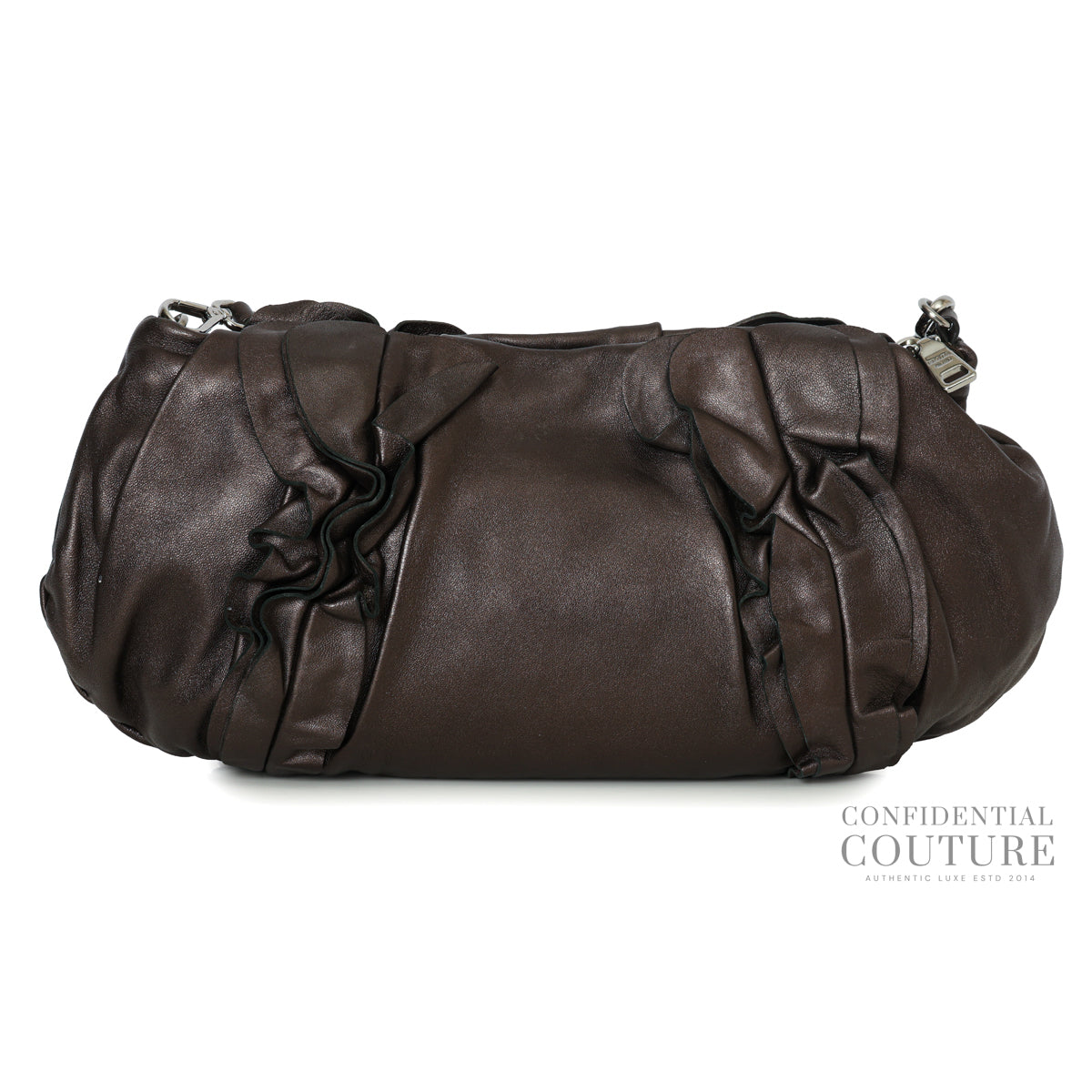 Nappa Leather Shoulder Bag Vintage