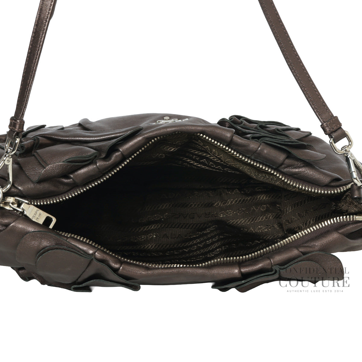 Nappa Leather Shoulder Bag Vintage