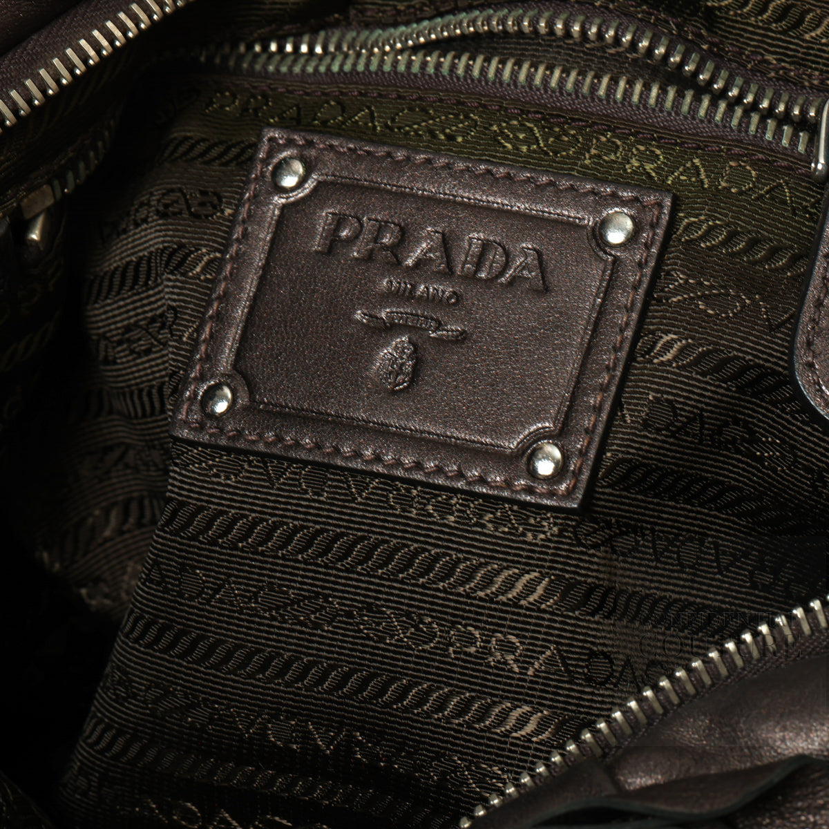 Nappa Leather Shoulder Bag Vintage