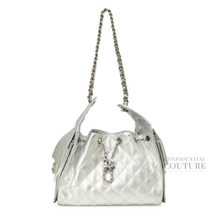 25 Small Métiers D’art 2026 Metallic Calfskin & Silver Metal