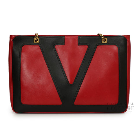 Garavani Viva Superstar Small Nappa Leather Shopping Bag