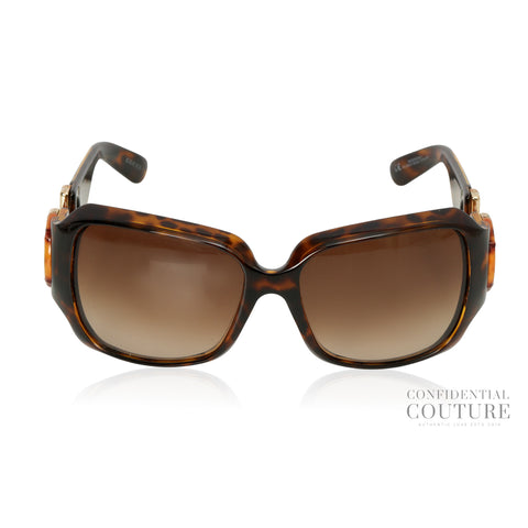 Bamboo Horsebit Brown Sunglasses
