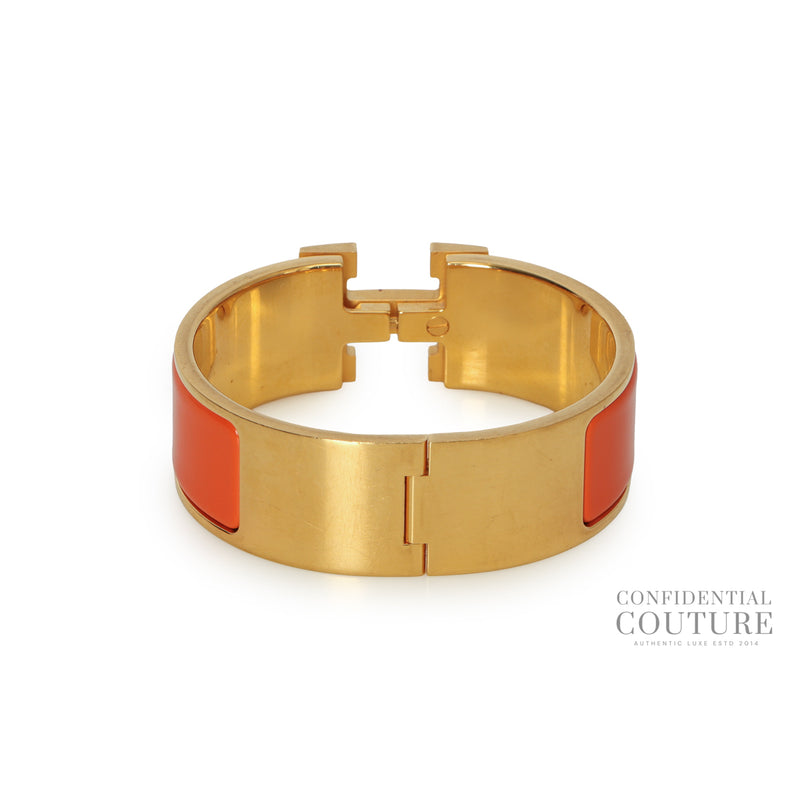 Clic Clac H Orange bracelet