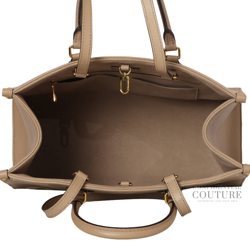 Tourterelle / Crème Onthego MM Bag