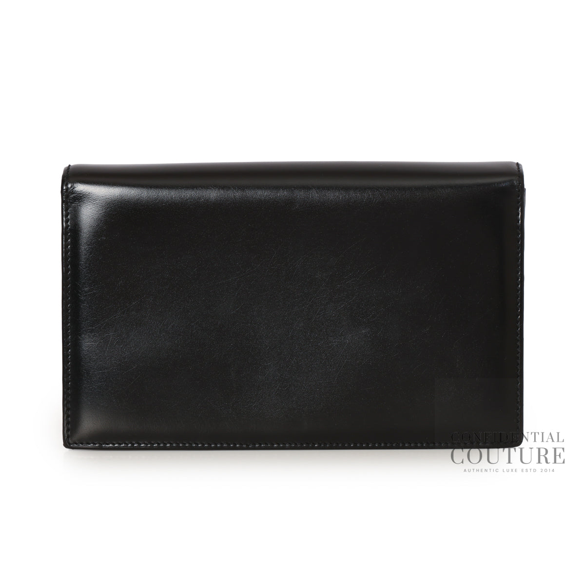 Black Gancini Flap Wallet