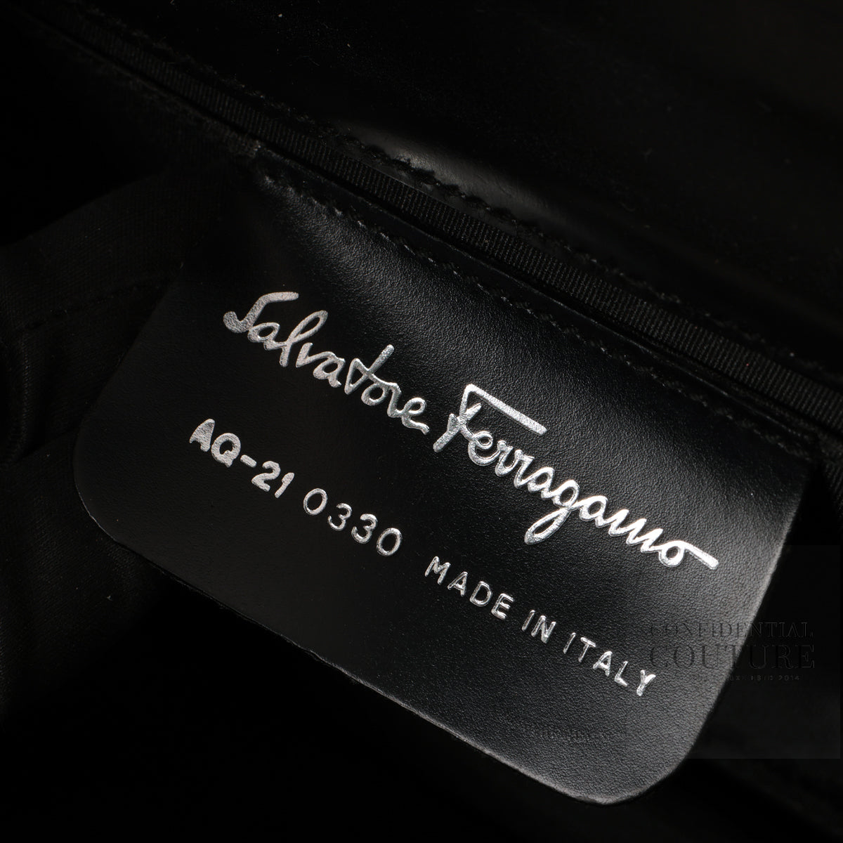 Black Gancini Flap Wallet