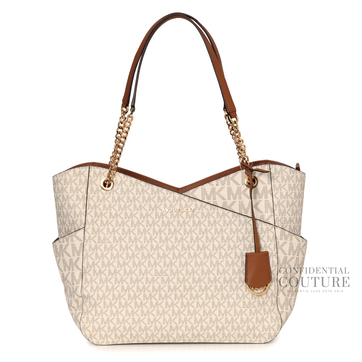 White Jet Set Large Tote