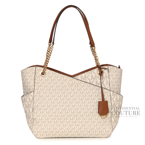 White Jet Set Large Tote