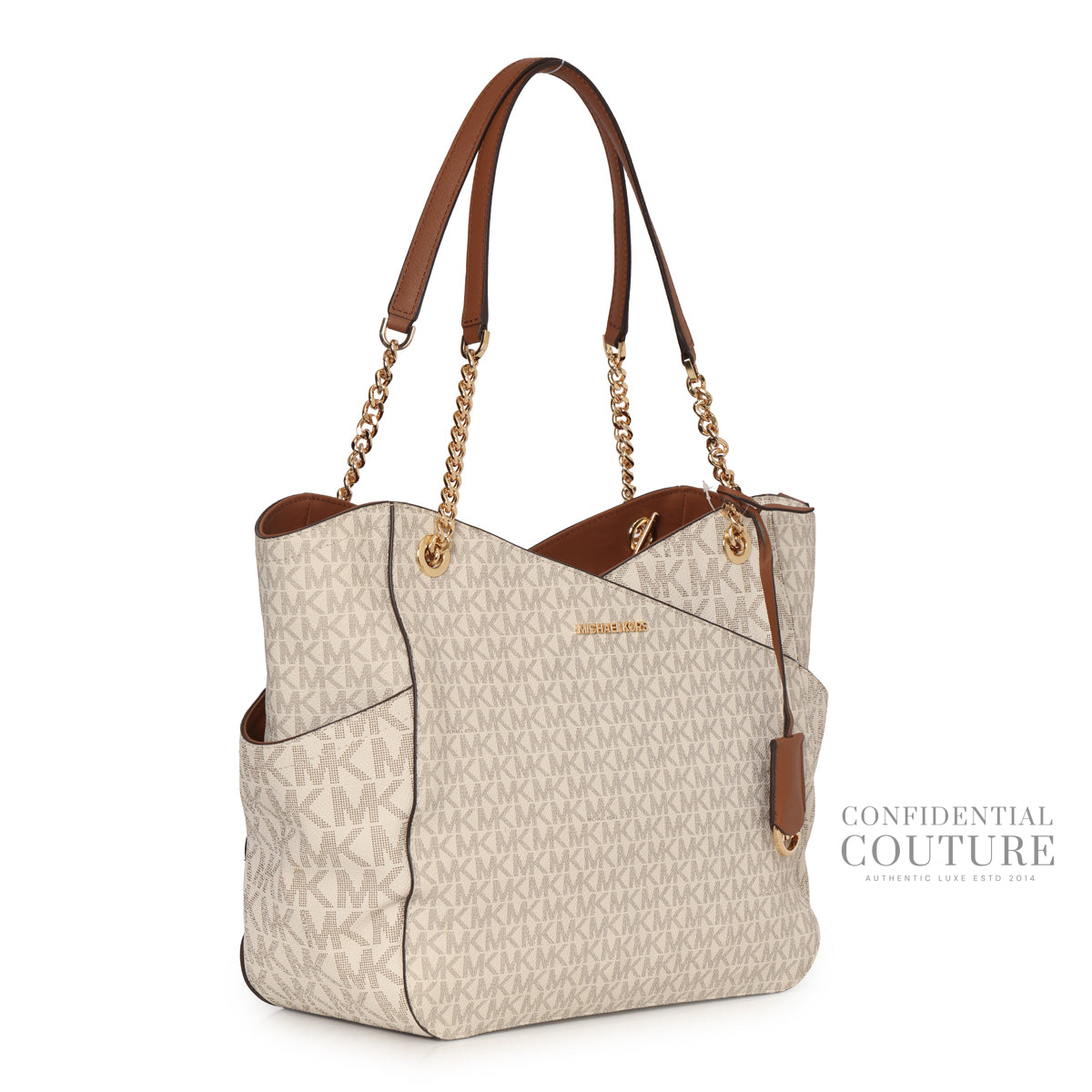 White Jet Set Large Tote