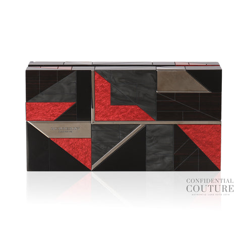 Multicolor Acrylic Box Clutch