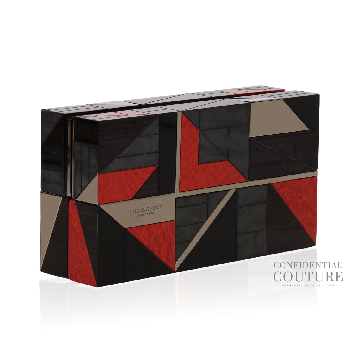 Multicolor Acrylic Box Clutch