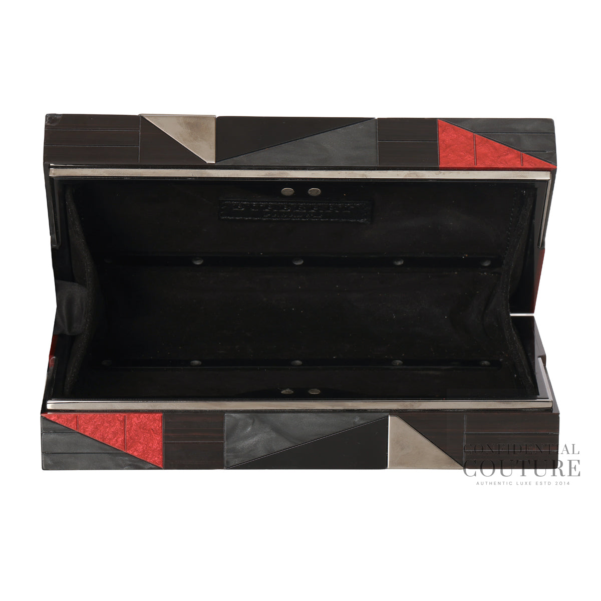 Multicolor Acrylic Box Clutch