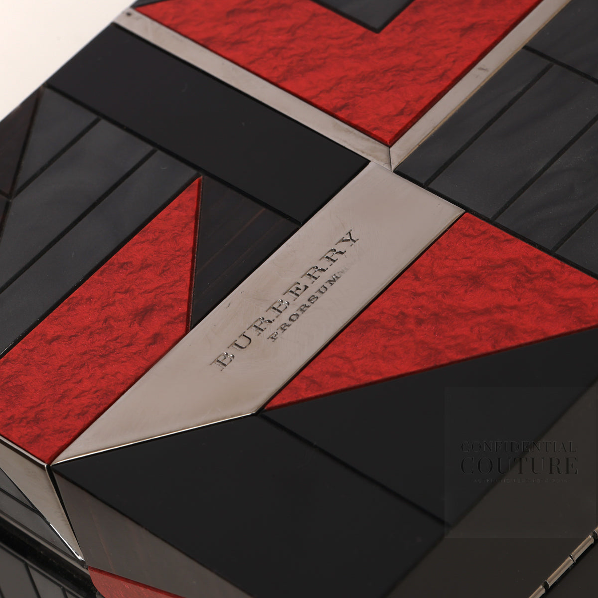 Multicolor Acrylic Box Clutch