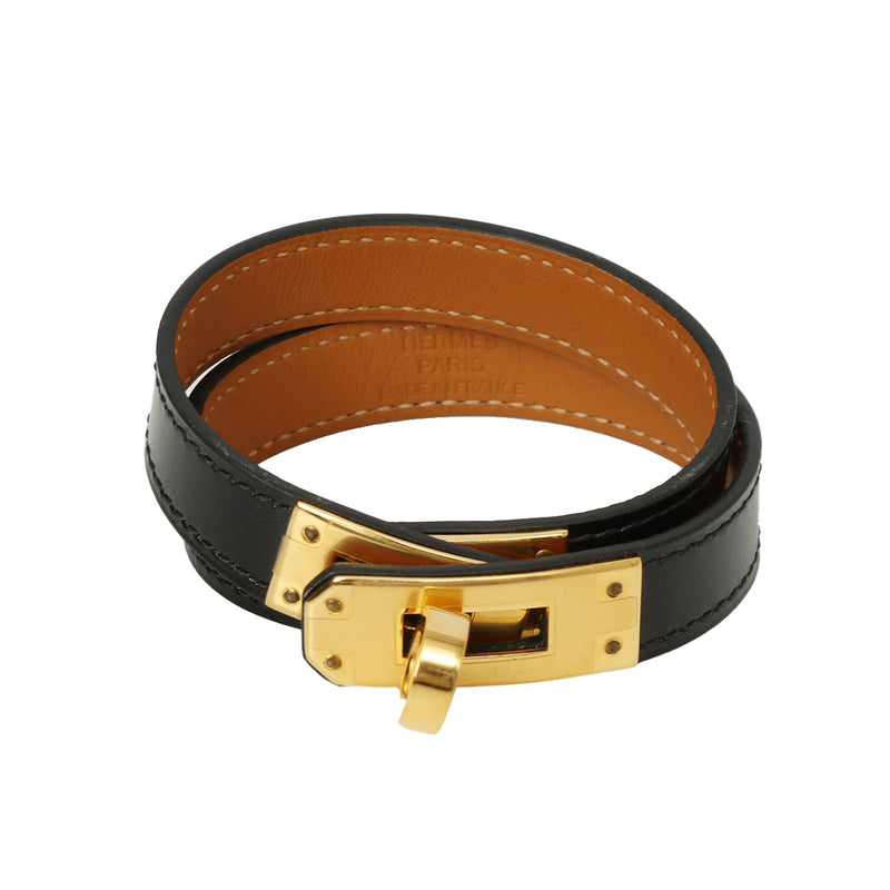 Kelly Black Double Tour Bracelet T2