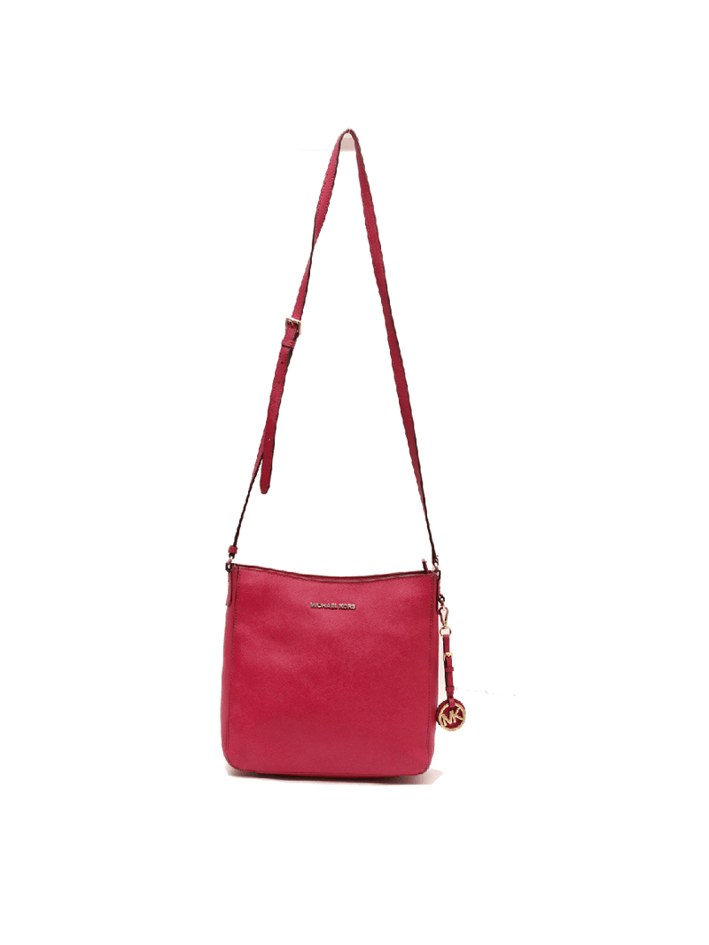 Pink Messenger Crossbody