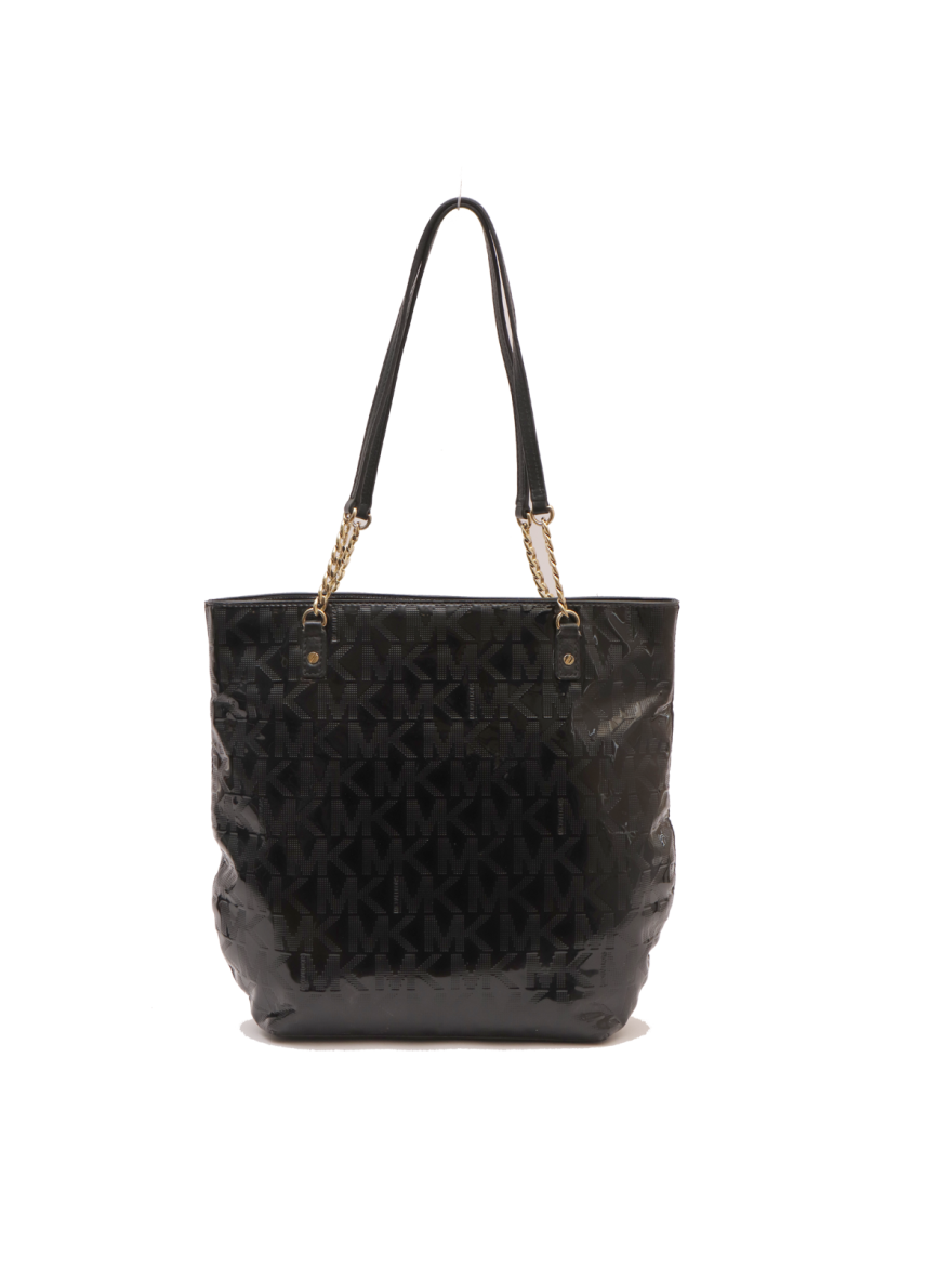 Black Monogram Tote