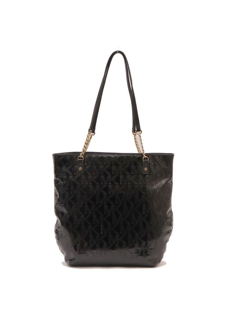Black Monogram Tote