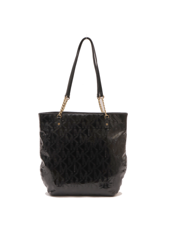 Black Monogram Tote