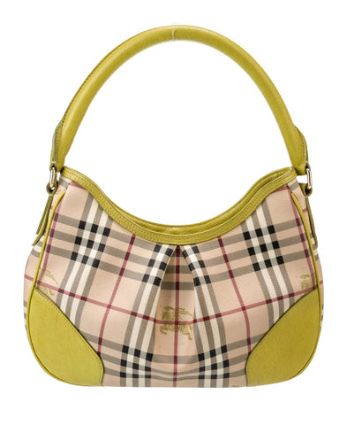 Haymarket Check Hobo Bag One Size