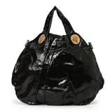 Hysteria Leather Black Handbag