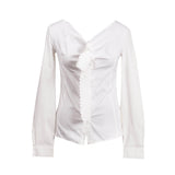 Red Valentino White Shirt - Disable consignor return on the request of Priyoshi via email Dt. 07th Apr 22